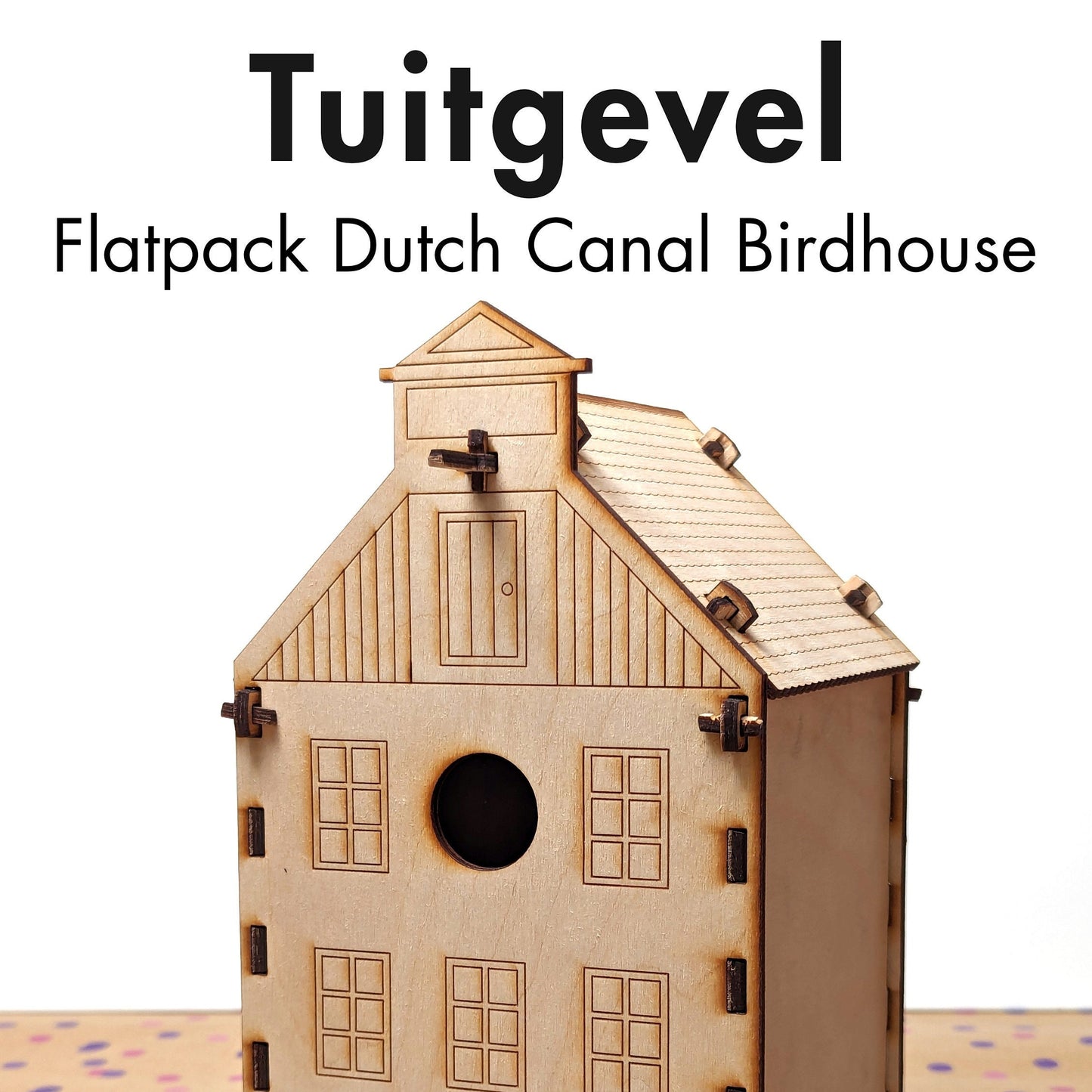 Dutch Canal Birdhouse Kit