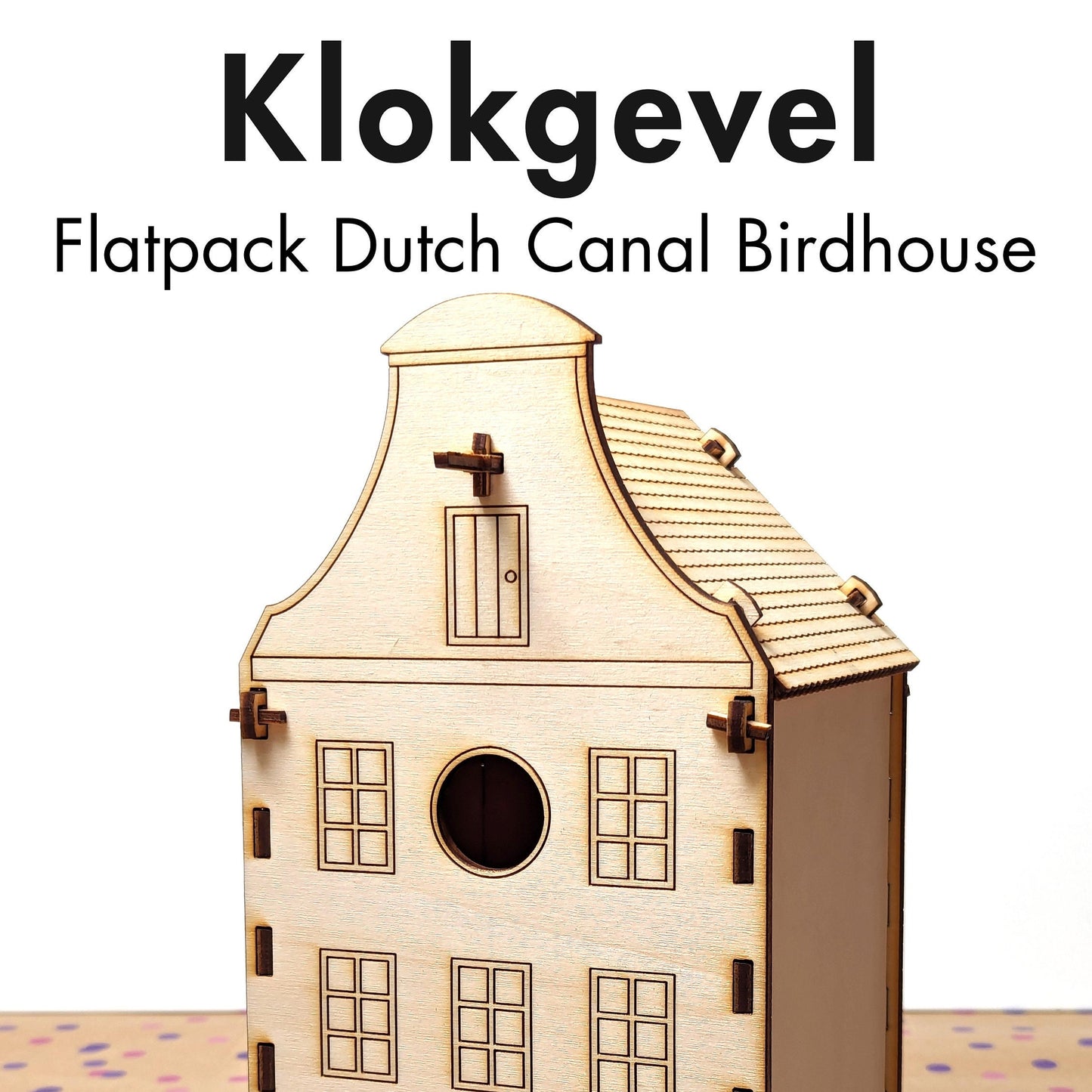 Dutch Canal Birdhouse Kit